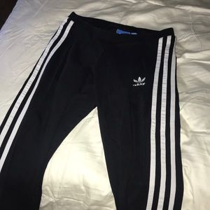 Adidas striped leggings